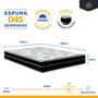 Imagem de Cama Box com Colchão de Espuma D45 Pillow In Anjos OrtoConfort Casal 138cm
