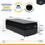 Imagem de Cama Box com Colchão de Espuma D45 Pillow Top Suport Prime Solteiro 88cm