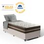 Imagem de Cama Box com Colchão de Molas Ensacadas Classic Solteiro 78cm