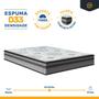 Imagem de Cama Box com Colchão Espuma D33 Pillow In Anjos Ortosleep Queen 158x198x57cm