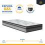 Imagem de Cama Box com Colchão Espuma D33 Pillow In Anjos Ortosleep Solteiro 78cm
