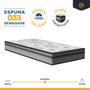 Imagem de Cama Box com Colchão Espuma D33 Pillow In Anjos Ortosleep Solteiro 78x188x57cm