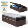 Imagem de Cama Box com Colchão Nivus Espuma D33 Com Pillow Top Solteiro 88cm