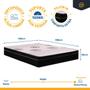 Imagem de Cama Box com Colchão Pillow In Orthoplus Casal 138x188x30cm