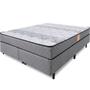 Imagem de Cama Box com Colchão Queen Ortopédico Firme Espuma D33 Antialérgico 158x198x51cm - BF Colchões