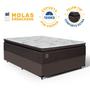 Imagem de Cama Box com Colchão Ravena Molas Ensacadas Com Pillow Top Casal 138cm