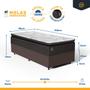 Imagem de Cama Box com Colchão Ravena Molas Ensacadas Com Pillow Top Solteiro 88cm