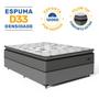 Imagem de Cama Box com Colchão Resistence Espuma D33 Pillow Top Casal 138cm