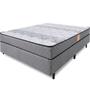 Imagem de Cama Box com Colchão Viúva Ortopédico Firme Espuma D33 Antialérgico 128x188x51cm - BF Colchões