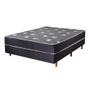 Imagem de Cama Box Conjugada Casal Cristalflex AG80 Preto