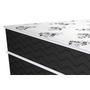 Imagem de Cama Box Conjugado Casal: Colchão Molas Prolastic ProDormir Springs Pillow Black ( 138x188x41) Probel