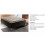 Imagem de Cama Box Conjugado Casal: Colchão Ortopédico D33 Pasquale Pillow Black (138x188x48) Paropas