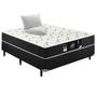 Imagem de Cama Box Conjugado Viúva SP Móveis Espuma Ortopédica - 44x128x188cm