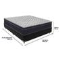 Imagem de Cama Box e Colchão Airtech 150 Espuma D45 Casal Ortobom