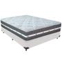 Imagem de Cama Box e Colchão Black Graphite Molas Ensacadas Casal Anjos