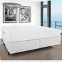 Imagem de Cama Box Herval King Alto Suporte Top D45 New, 64x193x203 cm, Espuma D45