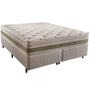 Imagem de Cama Box Herval King Amore, 67x193x203 cm, Molas Ensacadas, Branca