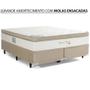 Imagem de Cama Box Herval Queen Pallace Bambu, 71x158x198 cm, Molas Ensacadas