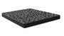 Imagem de Cama Box King 193 Tecido Sintetico Marrom Com Colchão Espuma D23 - Tampo Preto 12cm