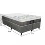 Imagem de Cama Box King 193cm Molas Ensacadas New York HF V24 2CEN Gazin