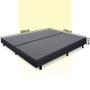 Imagem de Cama Box King Anti Refluxo Preto Inclinada 193x203cm BF Colchões