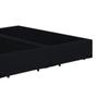 Imagem de Cama Box King Bipartido NK Camas Suede Preto 40x193x203