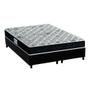 Imagem de Cama Box King: Colchão Anatômico Probel D45/EP Firmepedic ProDormir Advanced Tech2000 + Base CRC Suede Black(193x203)