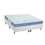 Imagem de Cama Box King: Colchão Espuma D45 Castor Sleep Max + Base CRC Courano White(193x203)