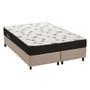 Imagem de Cama Box King: Colchão Espuma Ortobom D45 Light Saúde + Base CRC Suede Clean(186x198)