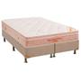 Imagem de Cama Box King: Colchão Espuma Ortobom Viscomemory + Base CRC Suede Clean(186x198)