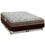 Imagem de Cama Box King: Colchão Espuma Probel D45 Advanced + Base CRC Suede Brown(193x203)