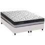 Imagem de  Cama Box King + Colchão Herval C1625 Molas Maxspring 193x203x67