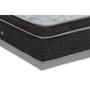 Imagem de Cama Box King: Colchão Molas Bonnel Ortobom Nanolastic Light Selado + Base CRC Suede Black(186x198)