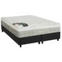Imagem de Cama Box King: Colchão Molas Ensacadas Castor Pocket Eurotop Summer &amp Winter + Base CRC Suede Gray(193x203)
