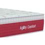 Imagem de Cama Box King: Colchão Molas Ensacadas Orthoflex MasterPocket  Agility Confort + Base CRC Courano White(193x203)