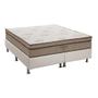 Imagem de Cama Box King: Colchão Molas Ortobom SuperPocket Celebrita + Base CRC Courano White(193x203)