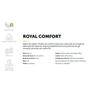Imagem de Cama Box King: Colchão Molas Sealy Posturepedic Royal Comfort Plus + Base CRC Suede Bege(193x203)