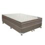 Imagem de Cama Box King: Colchão Molas SuperPocket Ensacadas Ortobom Light Saúde + Base CRC Suede Clean (193x203)
