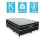 Imagem de Cama Box King + Colchão Ortobom Elegant Molas Superpocket 68x193x203