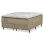 Imagem de Cama Box King Molas Ensacadas 77x193x203cm Dubai Azmax