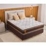 Imagem de Cama Box King Size (Box + Colchão) 193x203x65 Bali Prorelax Molas Ensacadas Pillow Top Turn Free - Marrom