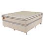 Imagem de Cama Box King Size (Box + Colchão) 193x203x75 Ouro Prorelax Molas Ensacadas Pillow Top Viscoelástico - Bege