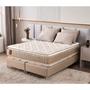 Imagem de Cama Box King Size (Box + Colchão) 193x203x75 Ouro Prorelax Molas Ensacadas Pillow Top Viscoelástico - Bege