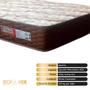 Imagem de Cama Box Marfim Casal Bip. Bege Suede Toraflex 62x138x188