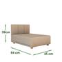 Imagem de Cama Box Pet Cachorro Porte Menor 60 cm Betoven Cores - Comprar Moveis em Casa