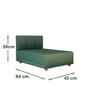 Imagem de Cama Box Pet Cachorro Porte Menor 60 cm Magie Cor Azul - Comprar Moveis em Casa