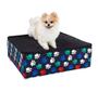 Imagem de Cama Box Pet + Lençol Impermeável para Cachorros e Gatos Luxo