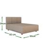 Imagem de Cama Box Pet Retriever 80 cm Porte Grande Lara Cores - Comprar Moveis em Casa