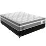 Imagem de Cama Box Preto e Colchão Berlim Molas Ensacadas Casal Probel