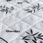 Imagem de Cama Box Queen 158 Sintético Branco com Colchão Espuma D33 One Face 57X158X198